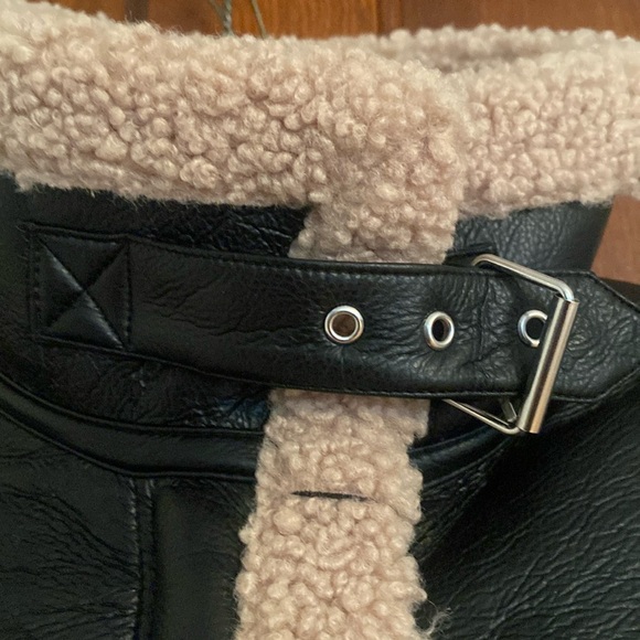 MARALYN & ME faux shearling moto! - Picture 6 of 6